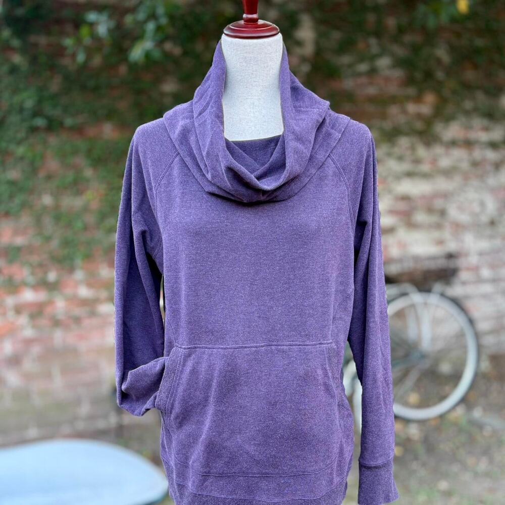 L L Bean Purple Colwed Sweatshirt